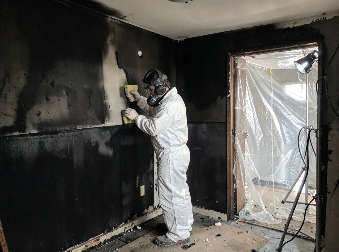 Fire Damage Restoration company in Worthing, SD